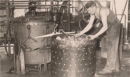 Stérilisation à l'autoclave dans l'usine Gravier
