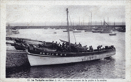 La Bergère à la cale à Marino