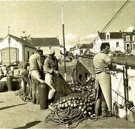 Débarquement de la senne