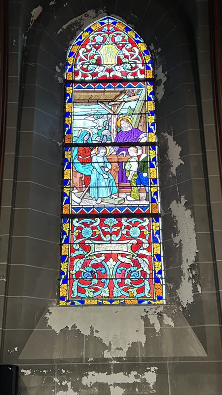 Vitrail de la chapelle de Pen-Bron