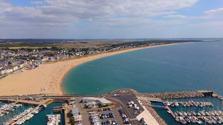 La plage des Bretons