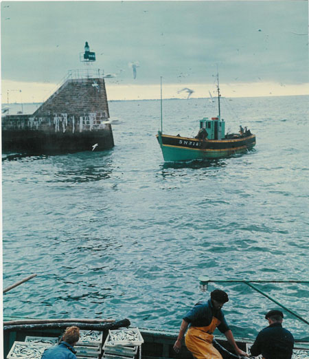 SN 3182 rentrant au port