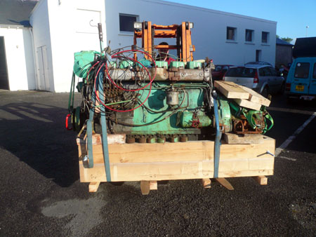 Moteur du Au Gré des Vents