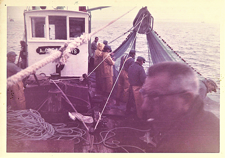 En pêche à bord du Au Gré des Vents