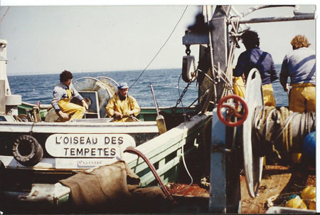 L'Oiseau des Tempêtes à la pêche en bœuf