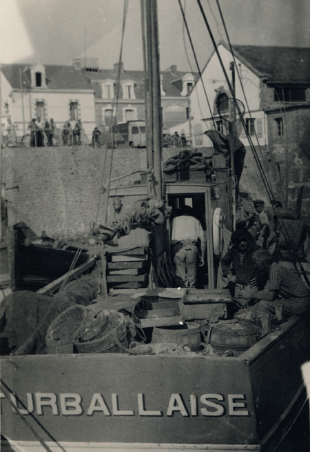 La Turballaise à quai