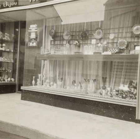 Vitrine de chez Bijou
