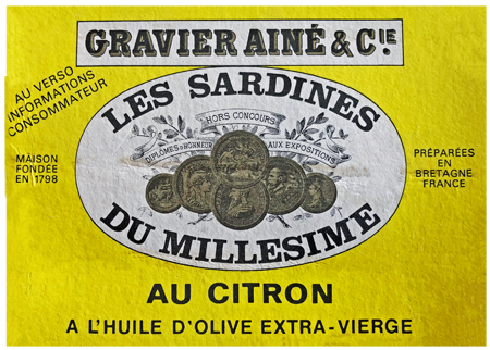 Boite de sardine Gravier
