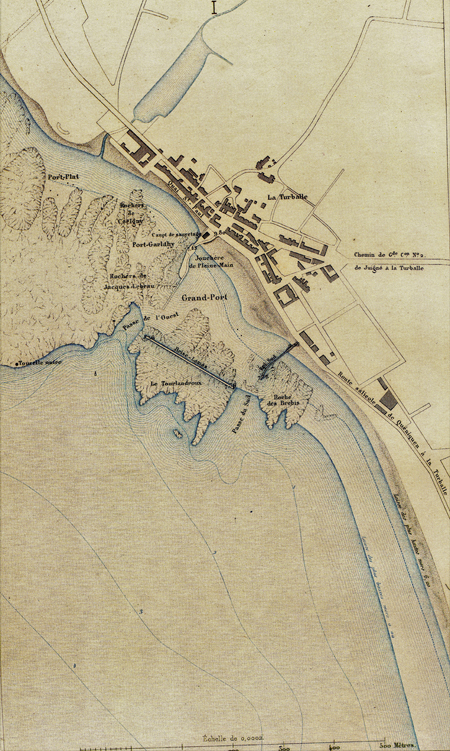 Carte et plan du port