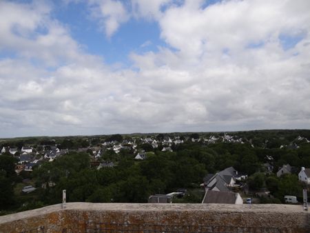 Vue du clocher de Trescalan
