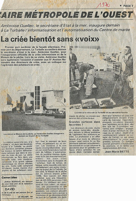 La Criée bientôt sans voix