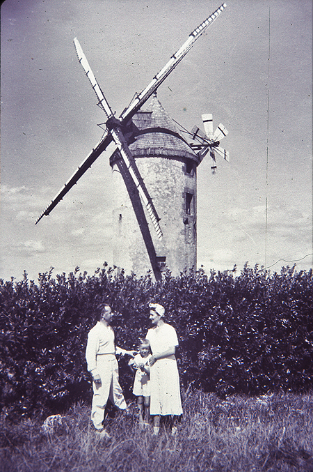 Le moulin de Kerbroué en 1939