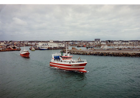 Le Cyntharth part en  pêche