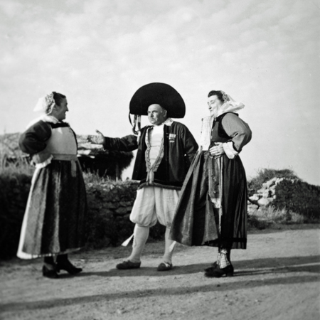 Paludier en costume de fête