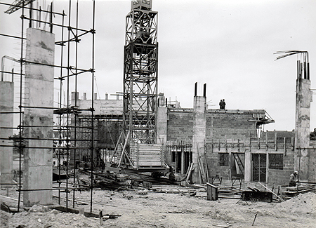 Construction de la criée