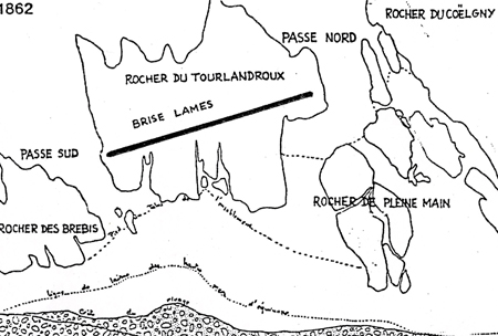 Carte et plan du port