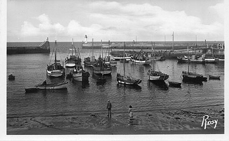 Port à marée basse