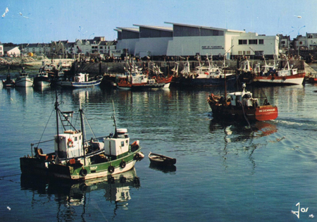 Arrivée au port