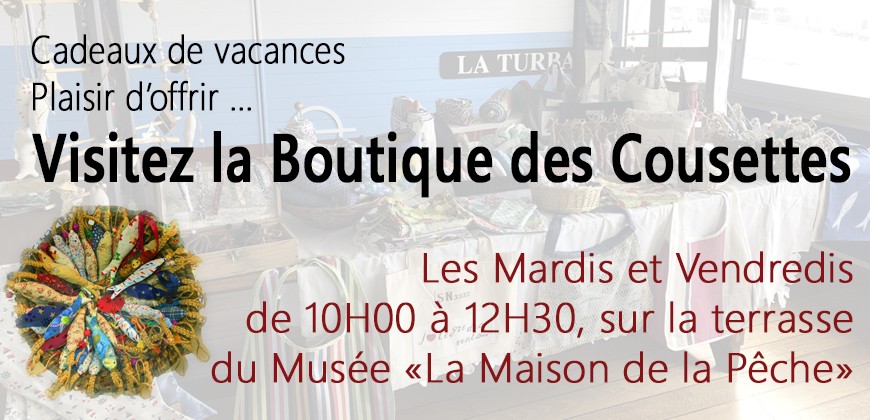 Visitez la Boutique des Cousettes